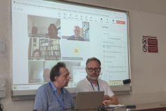 Prof. Milan Harvalík i dr Jiří Martínek referują swoje plany badawcze.