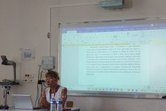 Wystąpienie prof. Мери Јосифовскey pt. онимиските пејзажи изразени преку женската именска формула во македонскиот антропонимиски систем